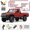 BAYH7 BAYG3 MN82 MN82 Pro Внедорожник-скалолаз на радиоуправлении 1:12 Полный масштаб 4WD Для Toyota LC79 Симуляция RC Модель Игрушка RC Машина