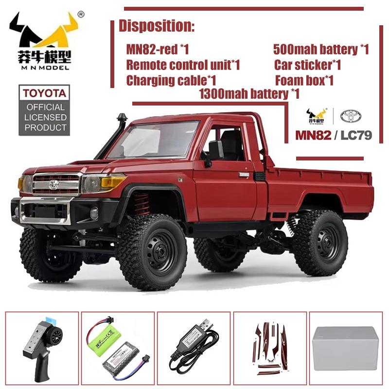 BAYH7 BAYG3 MN82 MN82 Pro Внедорожник-скалолаз на радиоуправлении 1:12 Полный масштаб 4WD Для Toyota LC79 Симуляция RC Модель Игрушка RC Машина