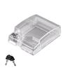 Elegant Adhesive Locking Outlet Box Providing Superior Water Protective Home Accessory for Garden and Patios Area