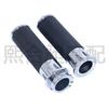 Universal 25mm CNC Aluminum Motorcycle Handlebar Grips Cover Harley XL883 Custom Bike Upgrade
