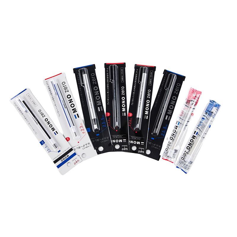 Механический ластик Tombow Mono Zero, многоразовая ручка для рисования, резиновая резинка