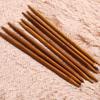 55Pcs Fashion 3cm Double Pointed 11 Sizes Bamboo Knitting Needle Cochet Hooks