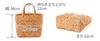 Женская сумка-тоут Genten из натуральной кожи, Коричневая, GE-43976-50