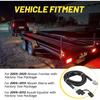4-контактная плоская проводка для прицепа Oyviny для Nissan Frontier 2005-2025/Nissan Xterra 2005-2015/Suzuki Equator 2009-2012, требуется заводской пакет для буксировки