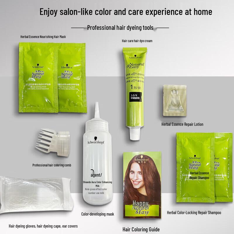Schwarzkopf Натуральный и простой крем-краска для волос