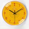 12-дюймовые 30 см золотые названия списков радиочасы с автоматической синхронизацией бытовые часы настенные часы для гостиной бесшумные часы
