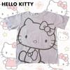 2026 Футболка Hello Kitty из мягкого хлопка с коротким рукавом и круглым вырезом, милый принт, легкий летний топ для женщин, повседневная одежда