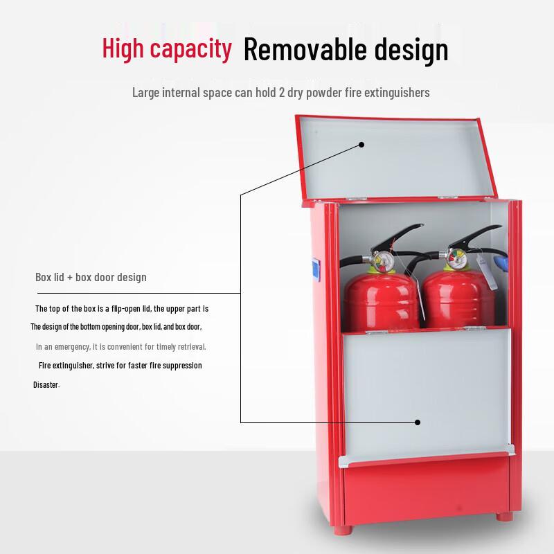 Two-Pack Fire Extinguisher Storage Box