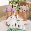 Bonnie Rabbit Lamb Keychain Pendant Small Doll Rabbit Hair Grabbing Machine Plush Bag Doll Plush Toy