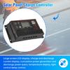 100А Контроллер заряда от солнечных батарей Контроллер солнечных панелей 12В 24В ЖК-дисплей Регулятор аккумулятора солнечной панели с USB-портом