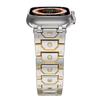 Деловой стальной ремешок для Apple Watch Ultra 2 49 мм 10 42 мм 46 Браслет для iWatch 9 8 7 6 5 4 se 45 мм 44 мм 40 38 мм Ремешок