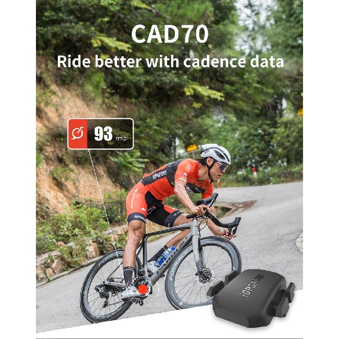 IGPSPORT CAD70 Беспроводной датчик каденса Bluetooth ANT+ SPD70 Датчик скорости Спидометр Для велокомпьютеров Garmin Bryton XOSS Magene
