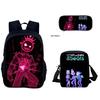 Just Shapes&Beats Kids Backpack Set 3-Piece for School Students Lightweight Ergonomic Large Capacity Fun Pattern