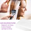 50 шт./упак. профессиональные полоски для окрашивания волос, одноразовая бумага для окрашивания волос, парикмахерская