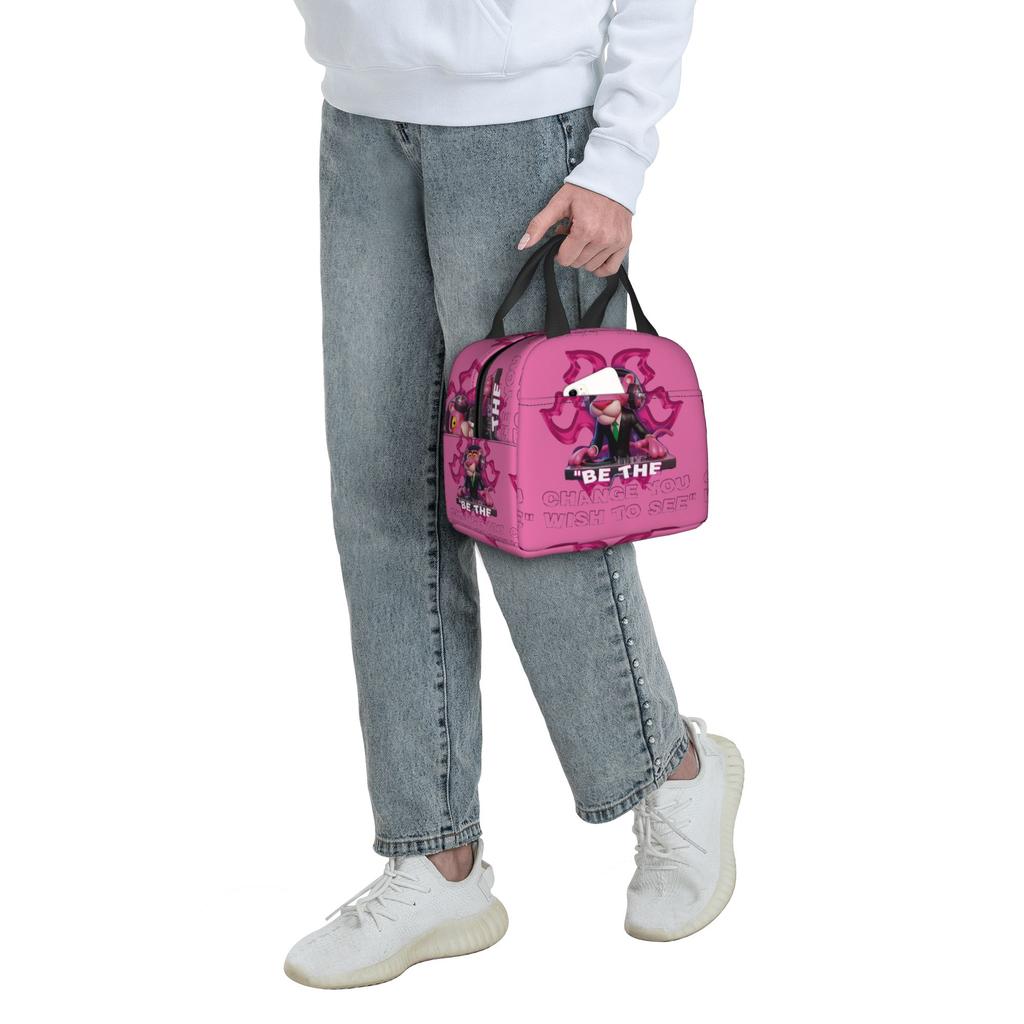 Custom Leopard Lunch Bag Women Cooler Thermal Insulated Lunch Box for Adult Office