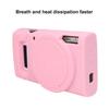 Soft‑Silicone Shock‑Resistant Camera Protective Shell, Anti‑Vibration Cover For Canon PowerShot ELPH 360 HS / IXY 650 Compact Camera