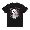 Mulch Gang 4 Life Funny Puppy Dog Meme T Shirts High Quality Cute Clothing T-shirt Casual 100% Cotton Oversized Tshirt Unisex