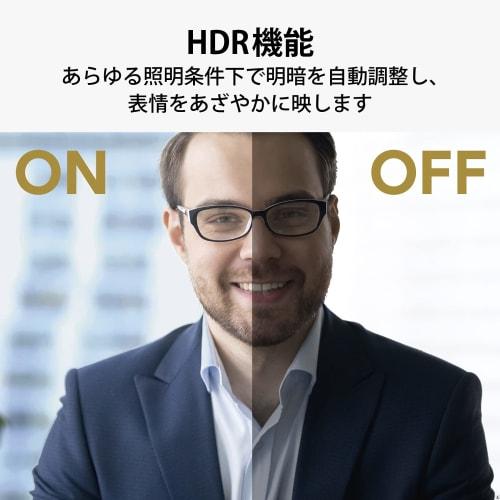 Elecom Web Camera 4K Compatible 8.3 Megapixels 5x Digital Auto Zoom Function Full HD (60fps) Noise Canceling Lens Cover Included Black UCAM-CX80FBBK