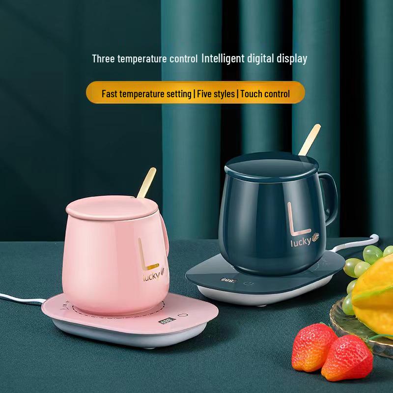 Подогреватель чашек с многоскоростным управлением температурой и питанием от USB для офиса и дома
