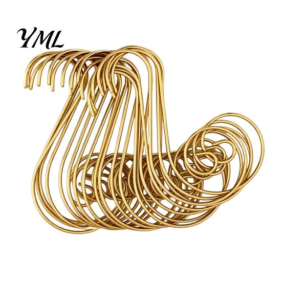 Spiral Hanging Hooks 20 Pcs Christmas S-Shaped Ornament Hooks, Metal Wire Hanger for Xmas Tree Ornaments, Crafts, Balls, Baubles, Decorations Display