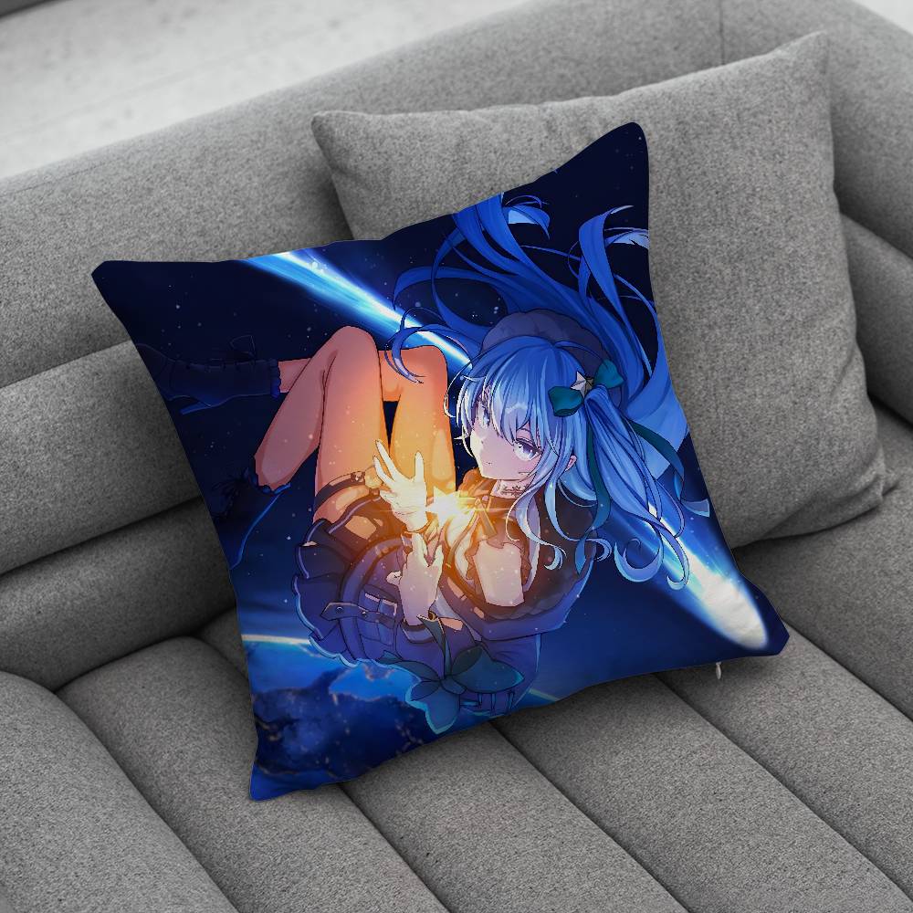 HHoshimachi Singer SSuisei Pillow Case Pillowcase Home Sofa Cushions Car Cushions Pillowcover Office Pillowshell Pillow
