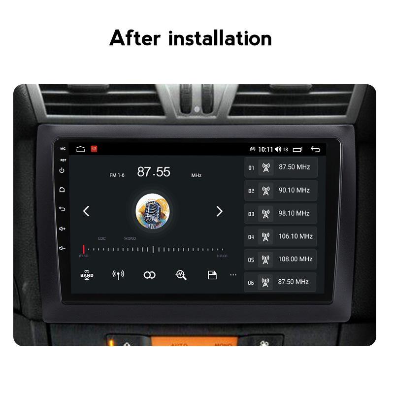 Fiat Stilo 2010 Android Навигация и Bluetooth Carplay Мультимедийный Экран