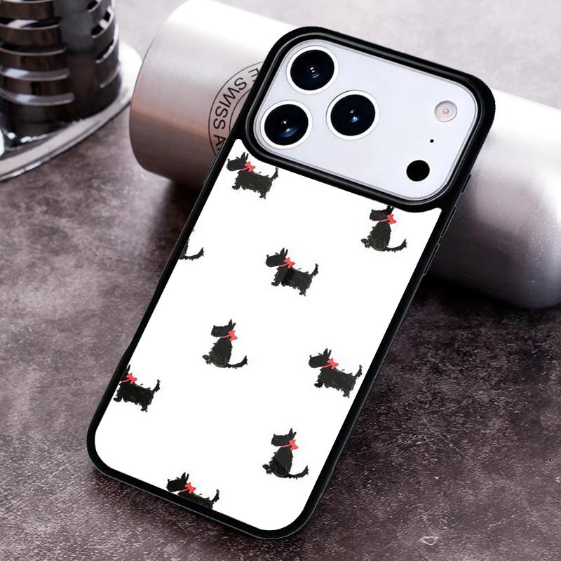 Чехол для телефона Westie Scottie Шотландский терьер Для iPhone 17,16e,15,14,13,12,11,Mini,Pro,MAX Мягкий силиконовый чехол