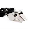 With Rope Referee Sport Rugby Whistle Stainless Steel Football Basketball Cheerleaders Cheer