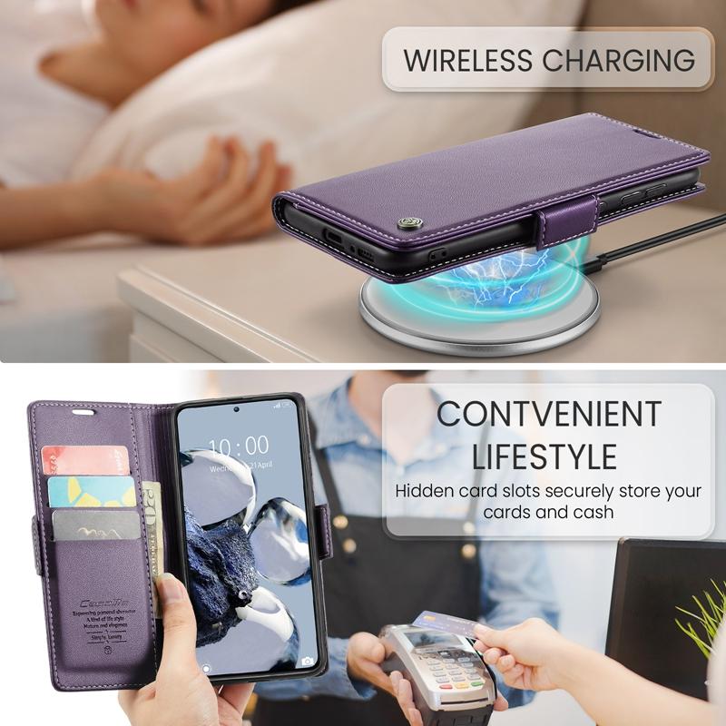 Магнитный кожаный чехол-книжка с подставкой и кошельком для XiaoMi RedMi 14C 13C 12C Note 14 13 Pro Plus 12 11 11S 10 9 10S Phone Cover