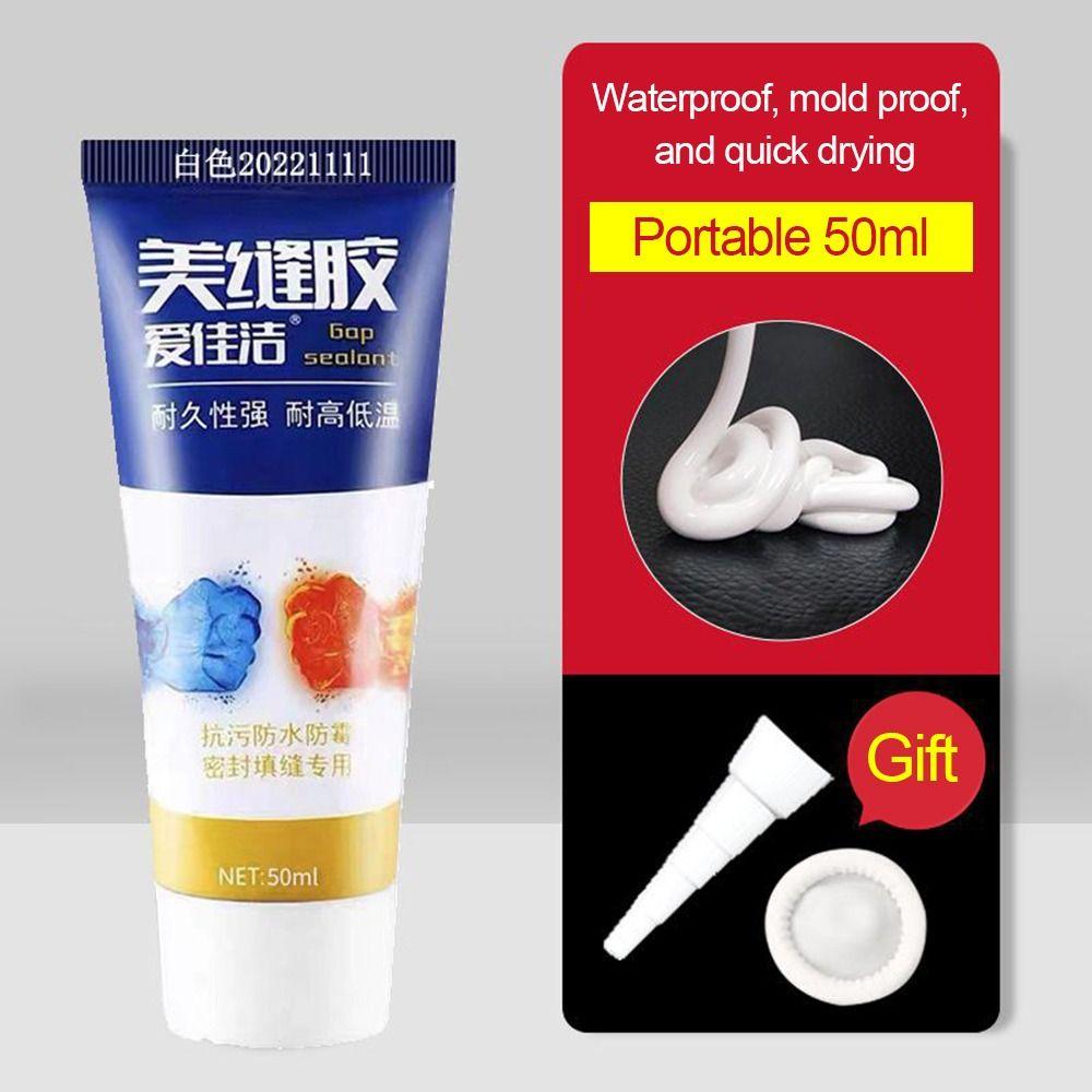 Клей для плитки Герметик Основание унитаза Затирка Шпаклевка для ванной комнаты Герметизация Заполнитель швов плитки Шовный агент