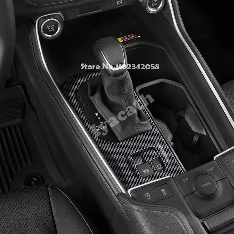 LHD Для Toyota Grand Highlander 2024 2025 углеродный переключатель подъема окна панель рычага переключения передач приборная панель лампа для чтения вентиляционное отверстие кондиционера крышка подлокотника
