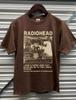 Футболка группы Radiohead, Ретро-футболка Radiohead 90-х годов, Концертная футболка S-5XL, Унисекс футболка