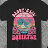 Daddy's Lil Squirter Adult Gift Shirt, Funny Inappropriate Adult T-Shirt, Embarrassing Meme Women Tee, Girls Night Games, Silly Edgy Shirt