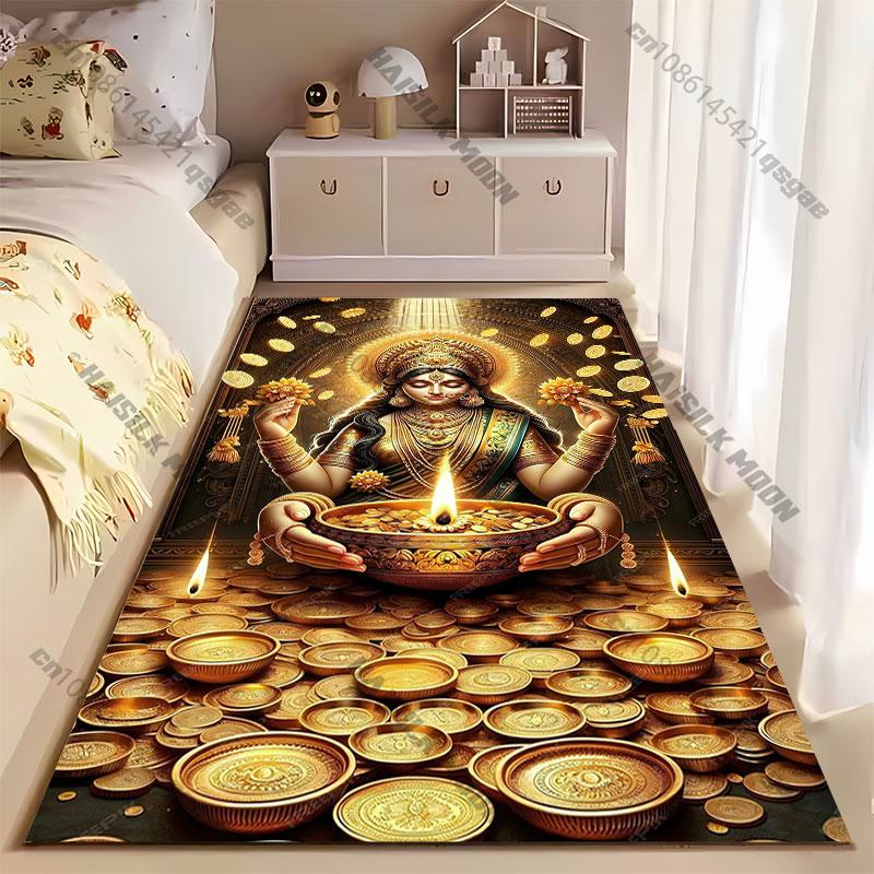 Wealth prosperity divinity spiritual abundance carpet Yoga living room room decor children's crawling mat doormat area rug