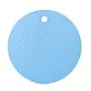 Silicone Heat Insulation Mat Anti Slip Multifunctional Round Dining Plate Mat for Pot Dish