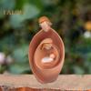 Abstract Nativity Advent Resin Figurine Holy Family Statue Joseph Virgin Mary Birth of Jesus Sculpture Home Office Desktop Decoration Ornament