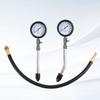 8Pcs Gasoline Engine Compression Meter 0-300 PSI Pressure Gauge Engine Cylinder Compression Gauge Tester Tool
