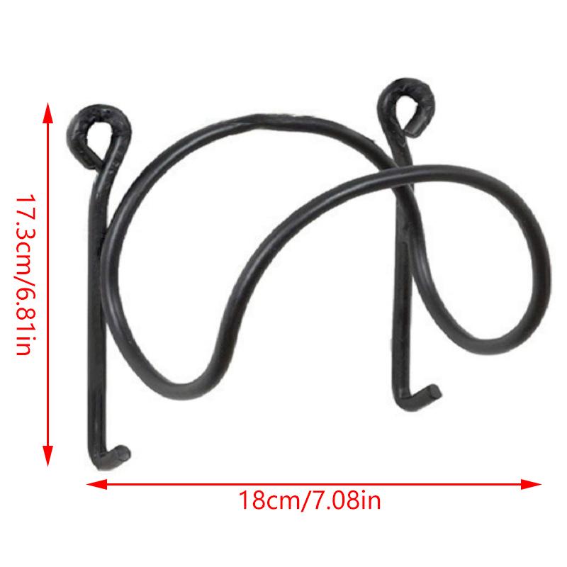 Кованая металлическая вешалка для полотенец для декора стены ванной комнаты, изогнутая отделка, органайзер для ванной комнаты