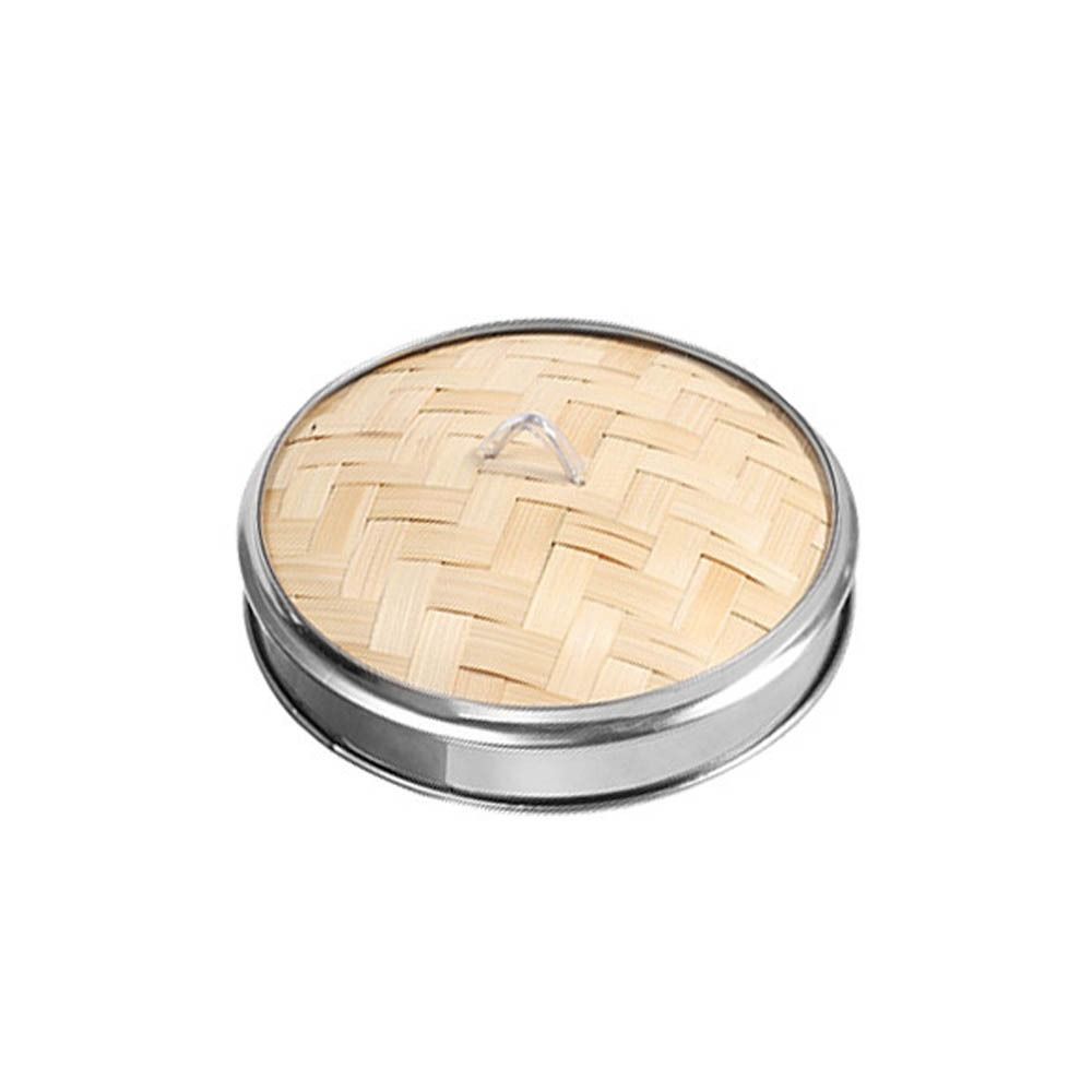 Stainless Steel Bamboo basket Weaving Snack Basket New Bamboo Steamer