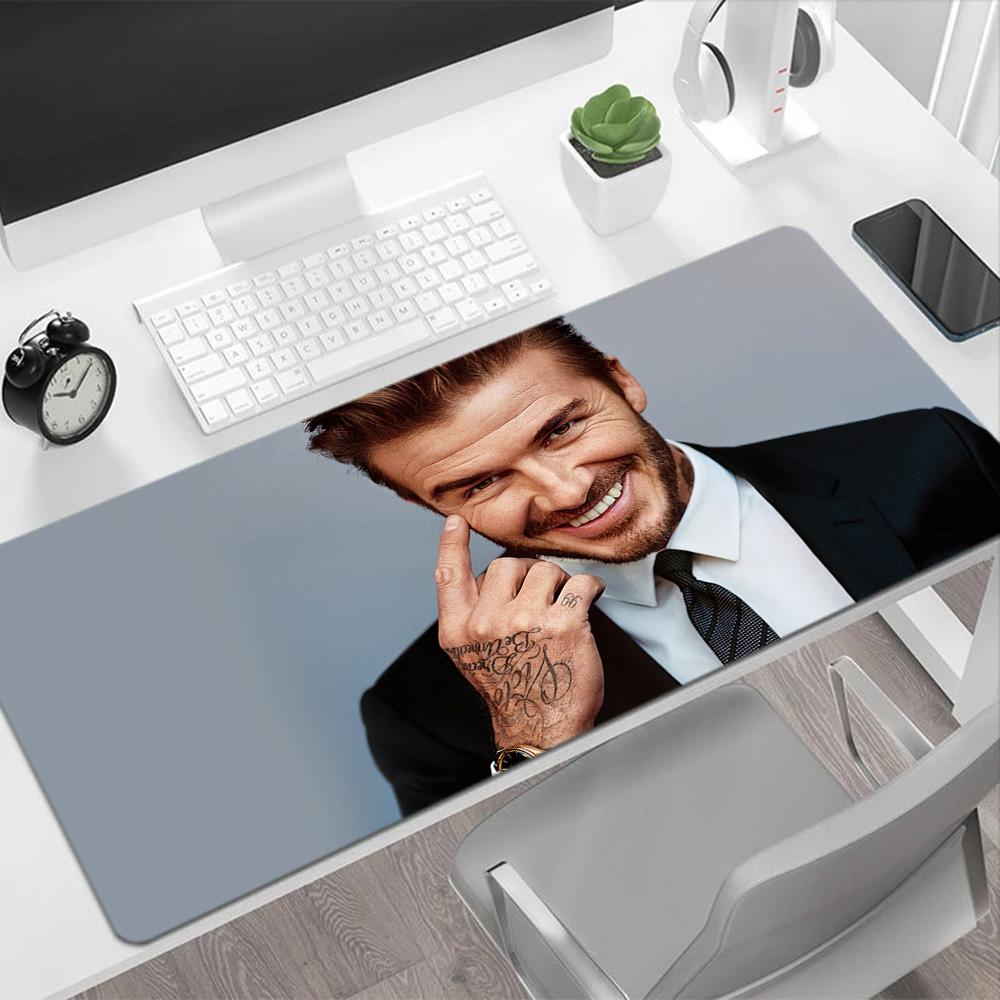 David Beckham H&m Launch Gaming Mouse Pad Office Mouse Mats Study Desk Mat Non-Slip Rubber Bottom Perfect Gift for Gamers