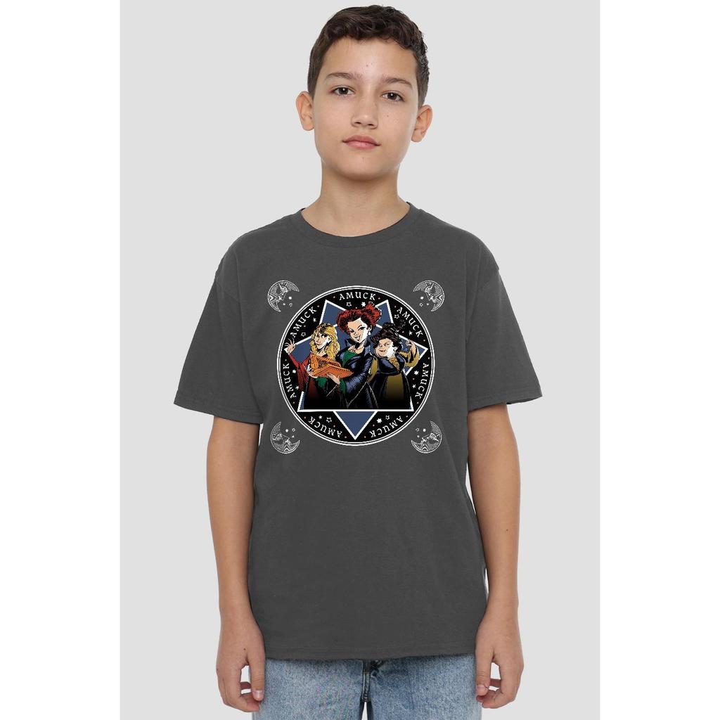 Hocus Pocus Childrens/Kids Amuck, Amuck, Amuck Sanderson Sisters T-Shirt