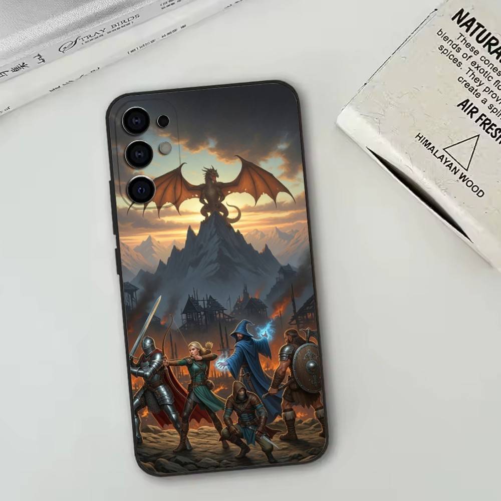 Pathfinder Kingmaker Phone Case For Samsung S25,S24,S21,S22,S23,S30,Ultra,S20,Plus,Fe,Soft Silicone Black Cover