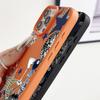 Чехол для iPhone 17 Pro Max Роскошный Леопардовый Звездный Узор Диско-шар Кожаная Текстура Силиконовая Накладка Для iPhone 16 Pro Max 15 14 13 12 11 16E Air