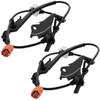 1Pair Front Right + Left ABS Speed Sensor For Honda Accord 03-07 Acura TSX 04-08