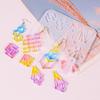 Серьга Подвеска Силиконовая Форма Сердце DIY Форма для Эпоксидной Смолы Инструменты для Изготовления Украшений