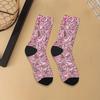 Funny Art Abstract Dick Colorful Prints Fashion Casual Outdoor Sports Short Tube Socks Accessories Men Perfect Gift