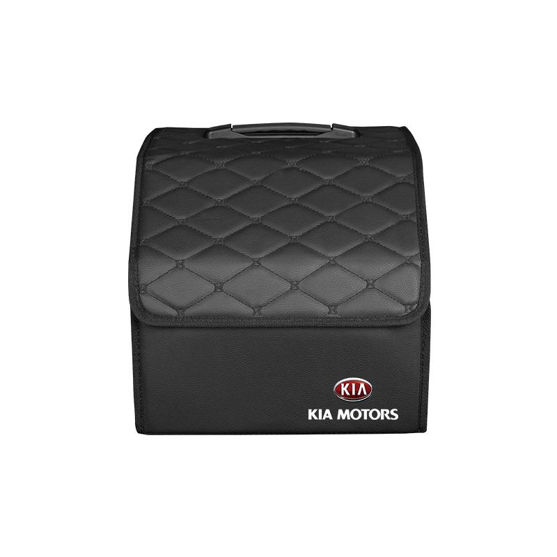 ISFR5 Car Trunk Organizer Box Foldable Storage Tidying Bag Accessories For Kia GT-Line KN Sportage Ceed Rio Picanto Sorento Soul