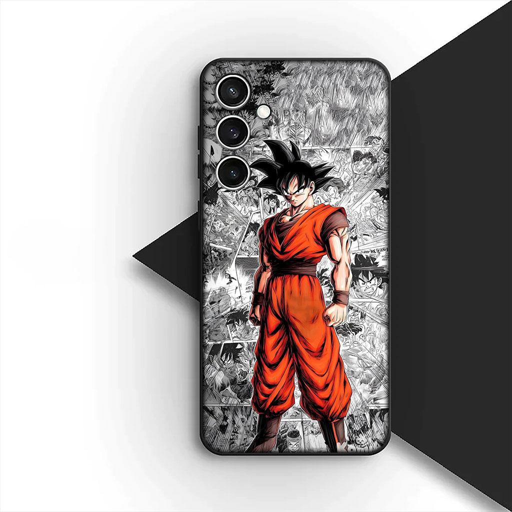 Phone Cover for Motorola Moto G86 G57 E14 E15 G14 G34 G35 G84 G24 A54 G15 Power E22 Soft Case Vegeta Dragons Balls Goku Vegito