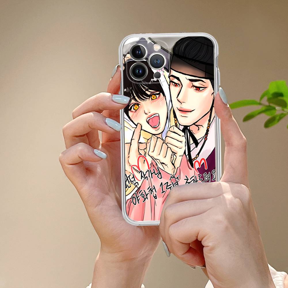 Comic P-Painter Of The N-Night Transparent Soft Phone Case For IPhone 15 12 14 16 17 13 Plus 11 Pro Max 13 Pro