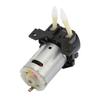 D-2 2*4mm   12V   Peristaltic Liquid Pump Dosing Pump for Laboratory Analytic(Green)